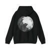 Disco Ball Embroidered Hoodie: Y2K Aesthetic Sweatshirt