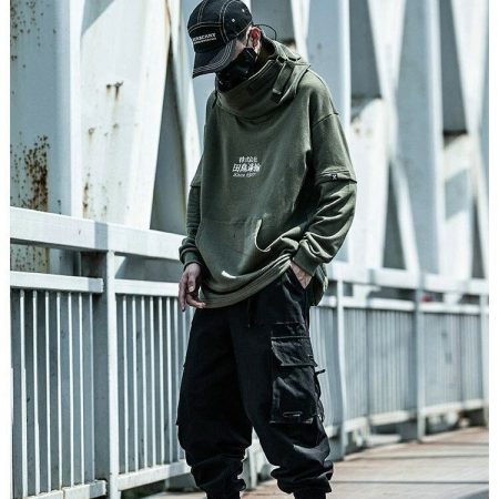 Harajuku Cargo Joggers: Men's Urban Style with Y2K Vibe