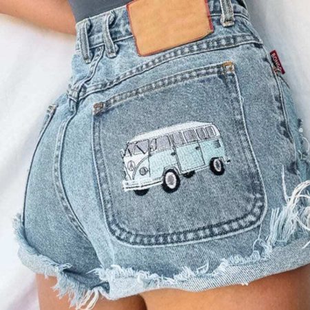 Ripped Denim Shorts: Summer Hot All-match Style for Women